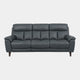 Connecticut - 3 Seat Power Recliner Sofa, Leather Carbon Grey - VS-705E