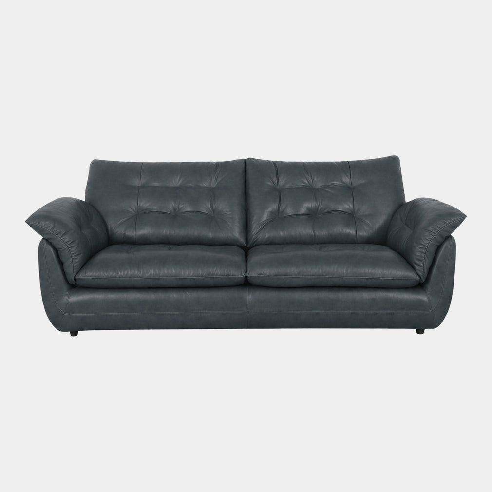 Houston - 2.5 Seat Sofa, Leather Carbon Grey - VS-705E