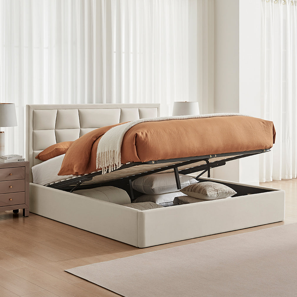 Michaela - Upholstered Ottoman Bed Frame