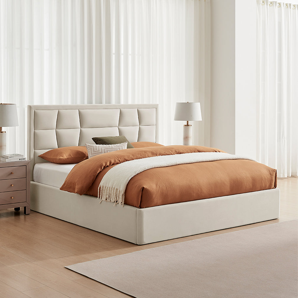 Michaela - Upholstered Ottoman Bed Frame