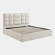 Michaela - Upholstered Ottoman Bed Frame Natural