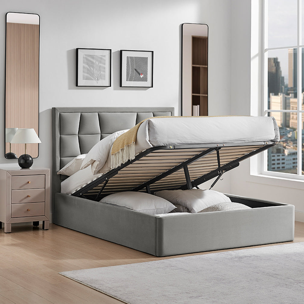 Michaela - Upholstered Ottoman Bed Frame