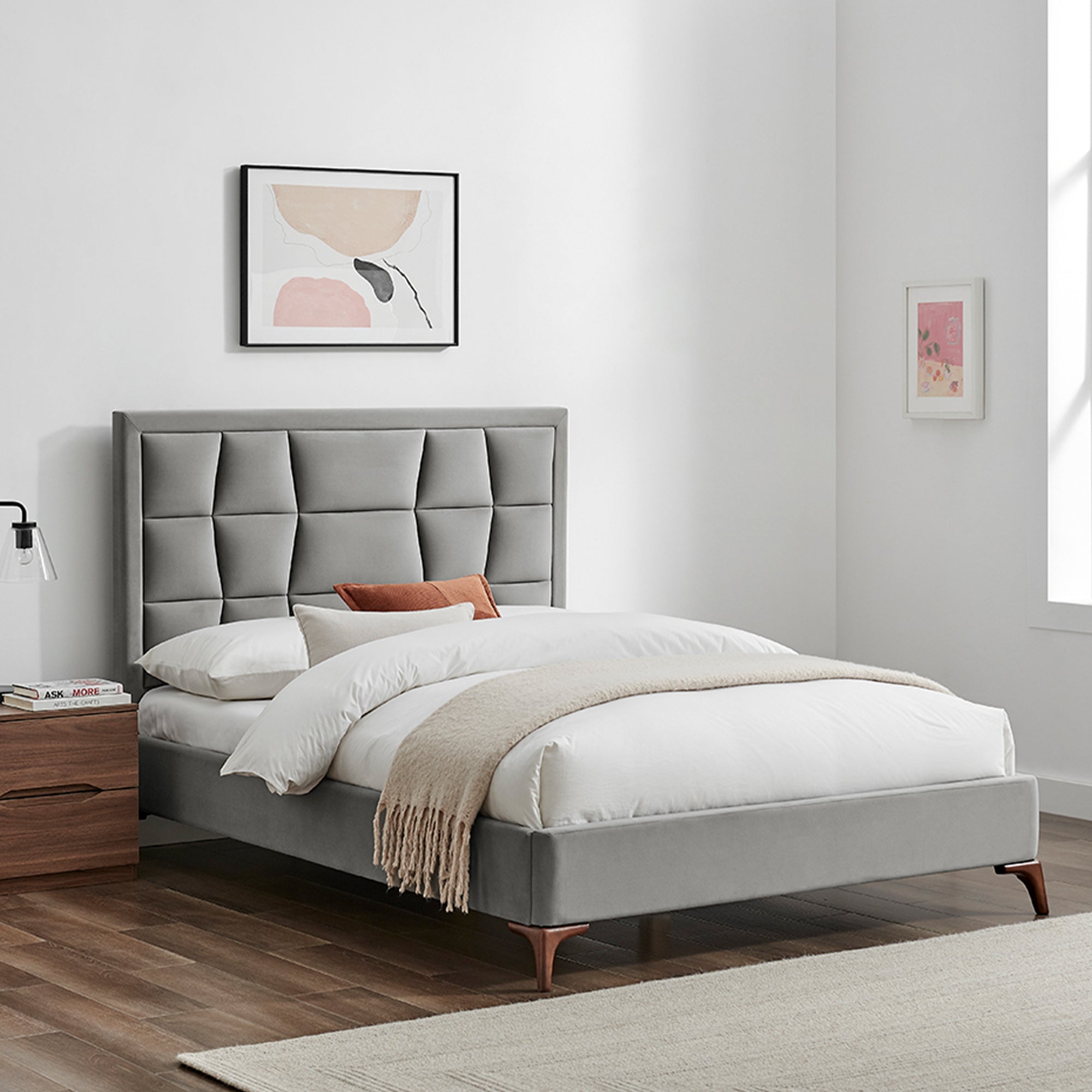 Michaela - Upholstered Bed Frame