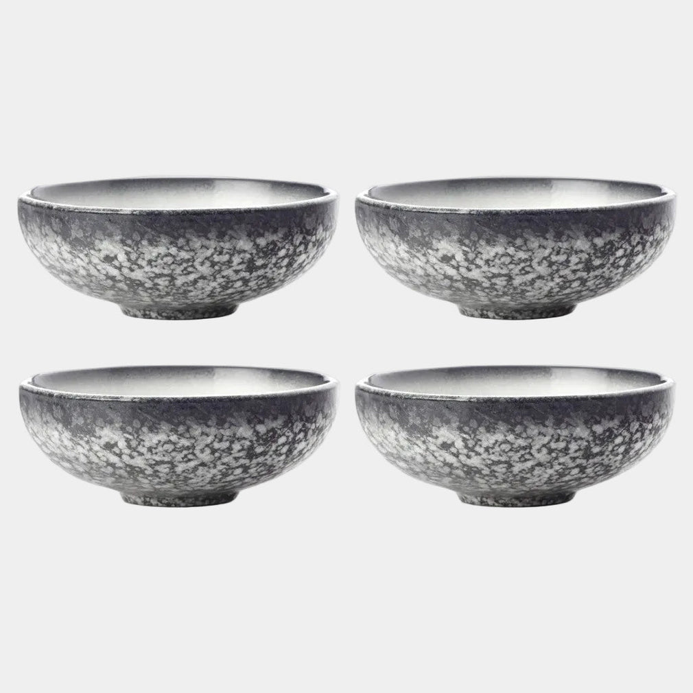 Maxwell & Williams - Caviar Granite Coupe Bowl, Set of 4
