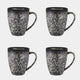 Maxwell & Williams Caviar Granite - Mugs, Set of 4