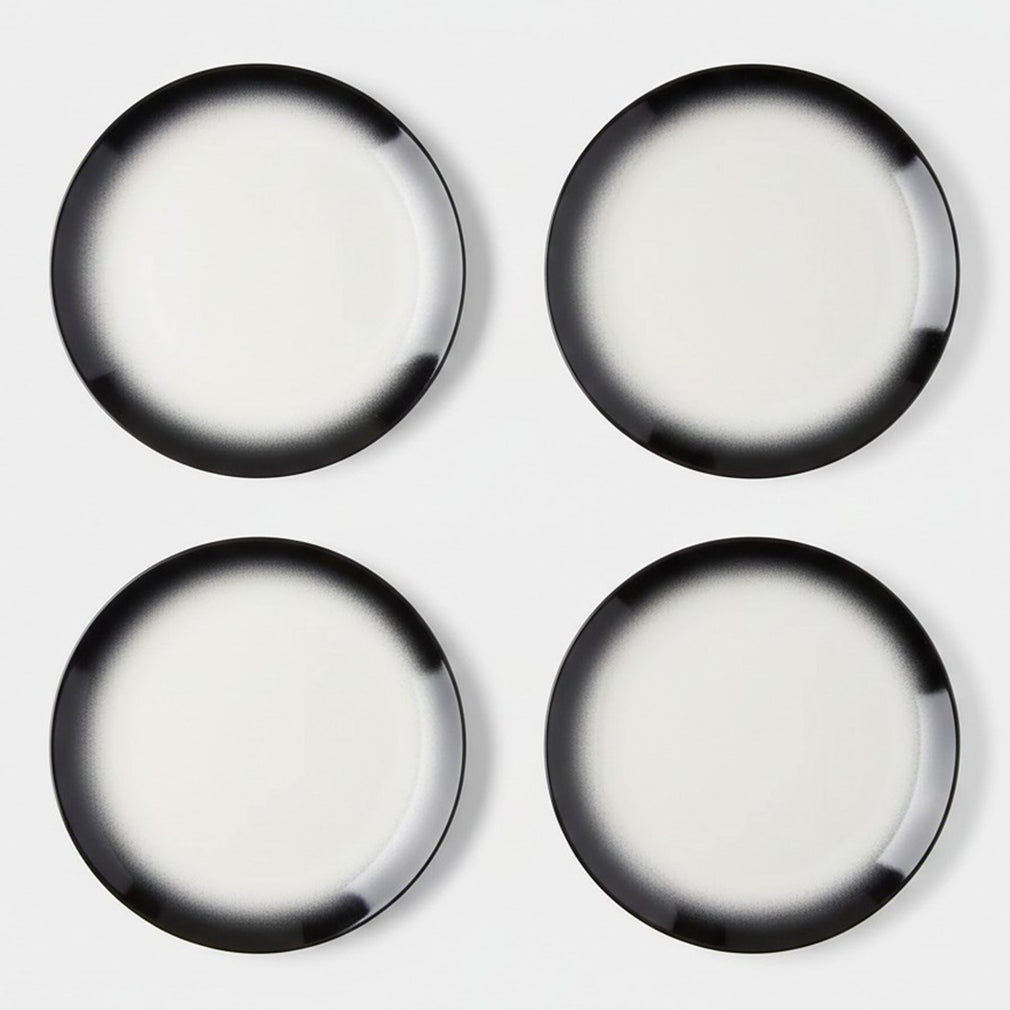 Maxwell & Williams - Caviar Granite Coupe Dinner Plate, Set of 4