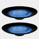 Maxwell & Williams Caviar Midnight - Show Plates, Set of 2