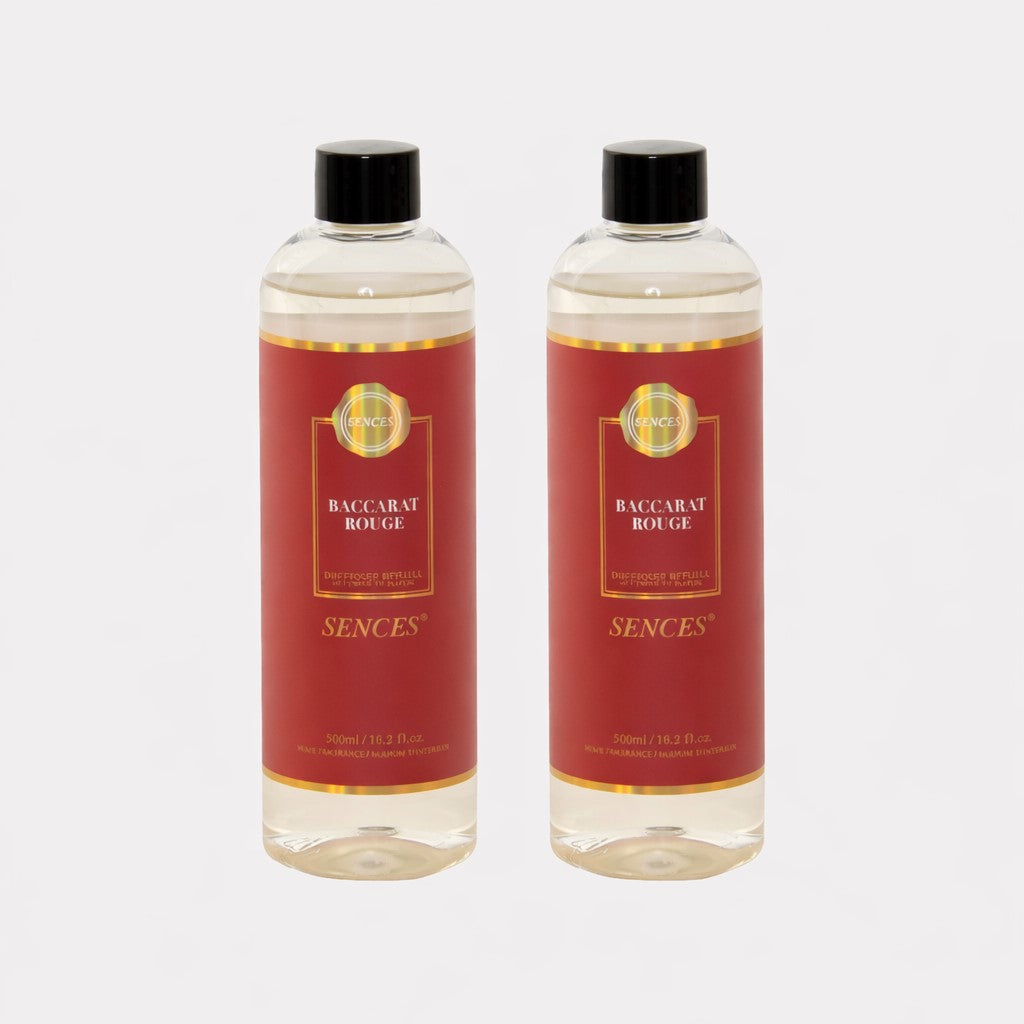 Sences - Baccarat Rouge Diffuser Refill 300ml, Set Of 2