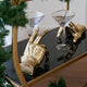 Supporting Hands - Gold Bookends