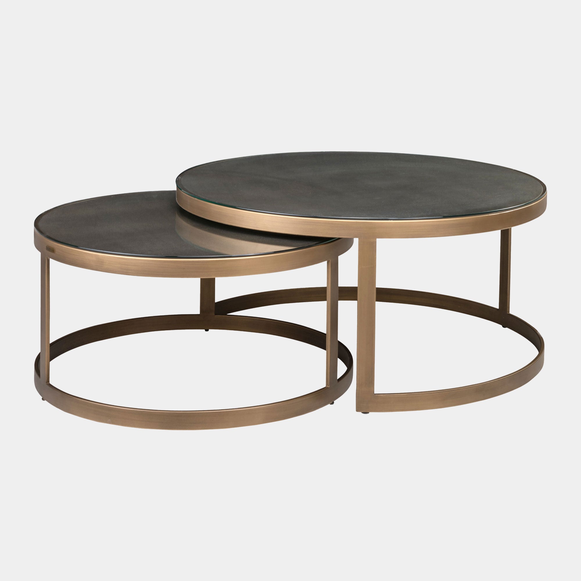 Ridgeville - Glass Coffee Tables, Set of 2