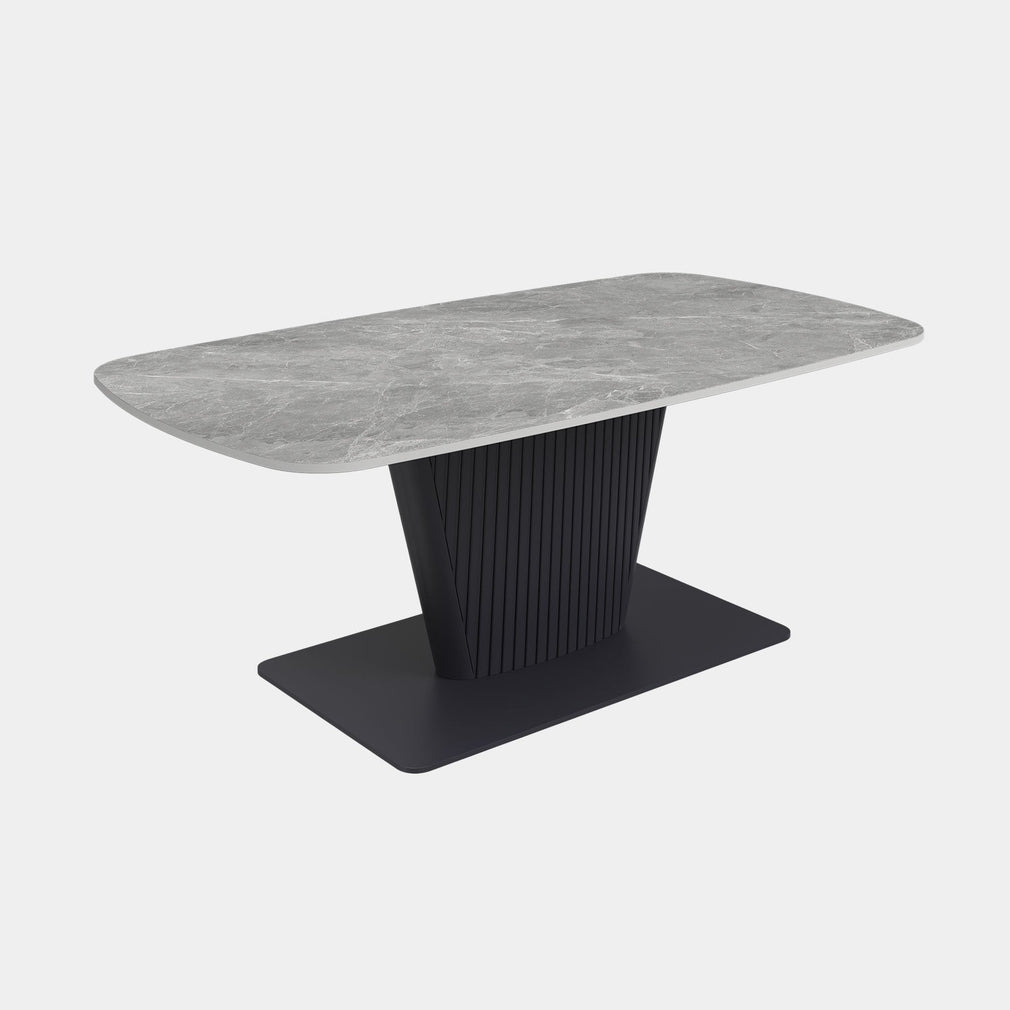 Formia - Ceramic Coffee Table Grey Ceramic Top
