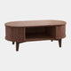 Mendes - Wooden Coffee Table Walnut Wood