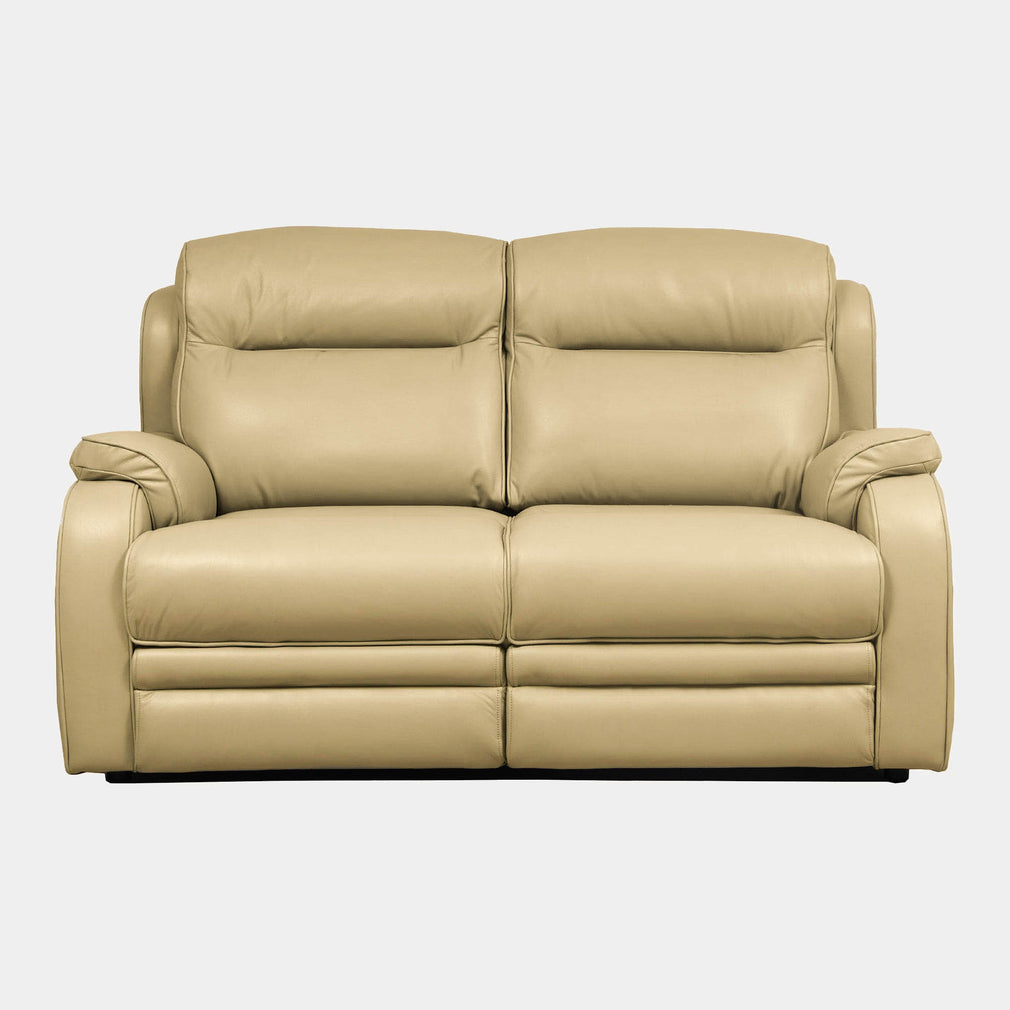 Parker Knoll Boston - 2 Seat Sofa, Leather Como Cream