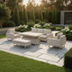 Coral Gables - Garden Sofa Dining Set & Rising Table, Natural
