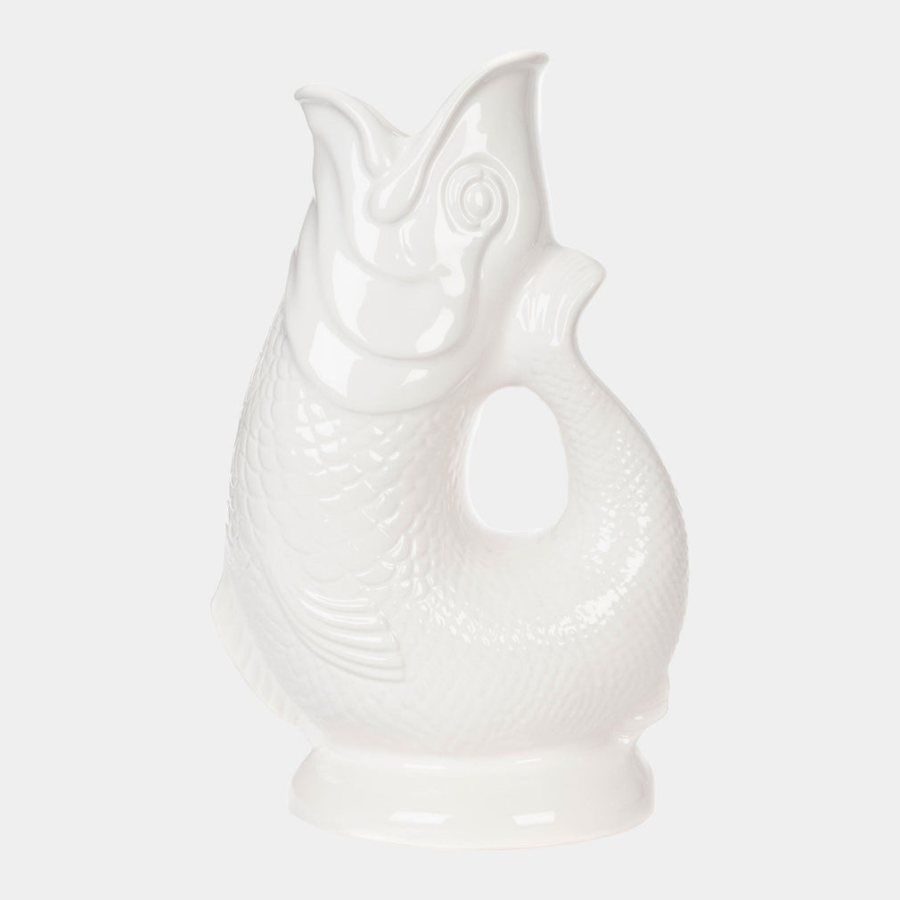 Gurgly Cotton White - Jug