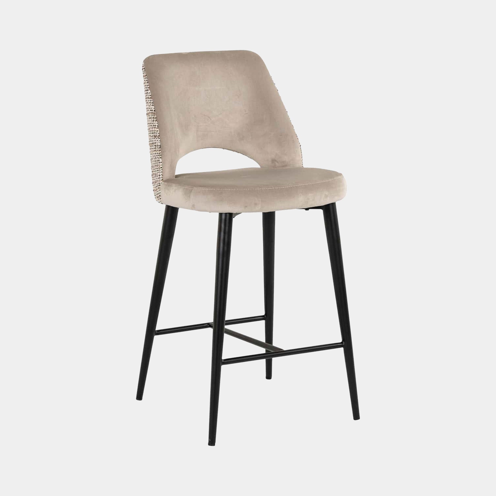 Charlotte - Bar Stool, Fabric