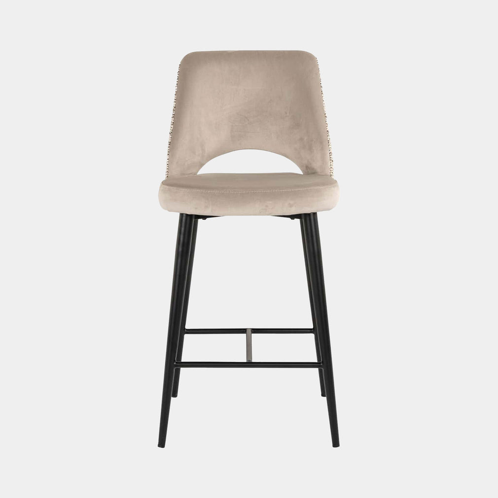 Charlotte - Bar Stool, Fabric