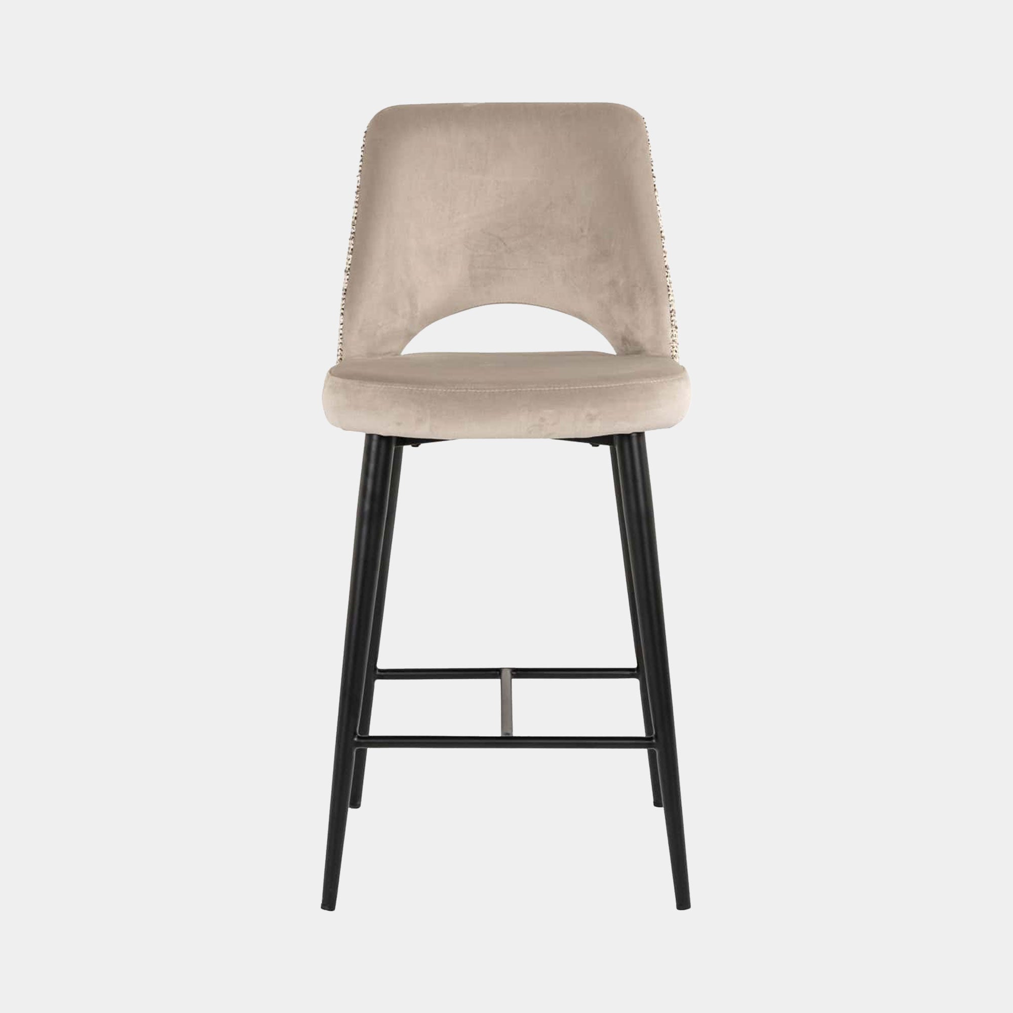Charlotte - Bar Stool, Fabric
