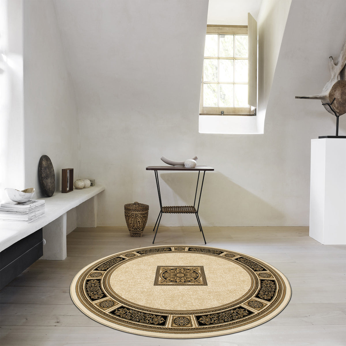 Da Vinci - Round Rug, 057 0801