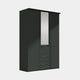 Fitzroy - 3 Door 2 Drawer Combi Mirrored Wardrobe