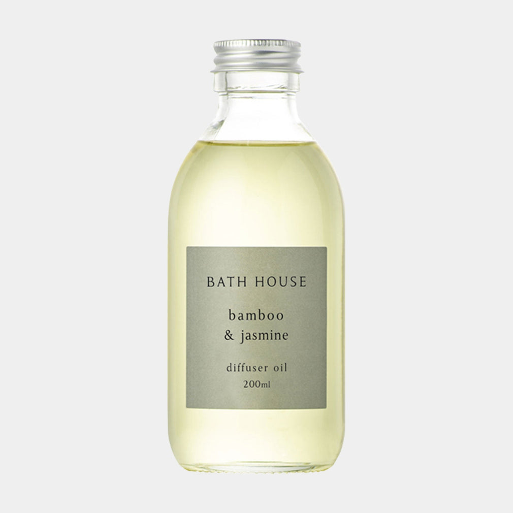 Bath House - Bamboo & Jasmine Reed Diffuser Refill 200ml