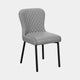 Micah - Dining Chair, Faux Leather Grey