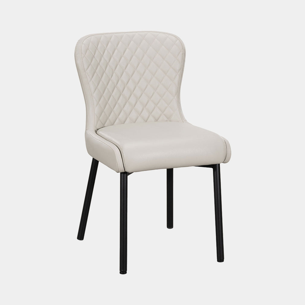 Micah - Dining Chair, Faux Leather Taupe
