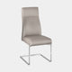 Montale - Dining Chair, Faux Leather Taupe