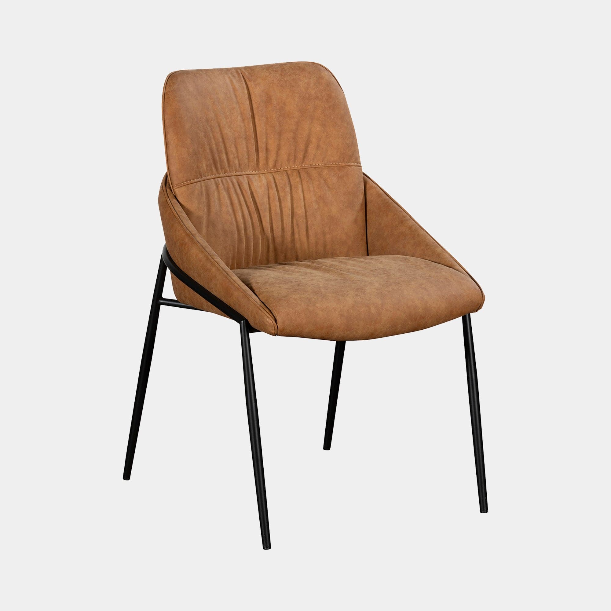 Mayport - Dining Chair In Tan Fabric