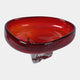 Fluid - Decorative Bowl, Red Glass