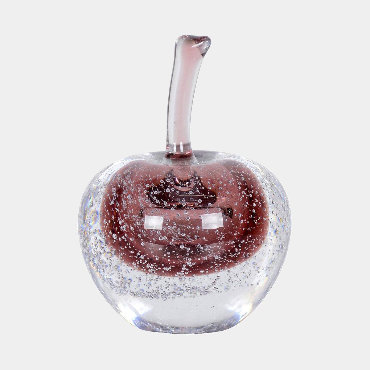 Mulberry - Glass Apple Ornament