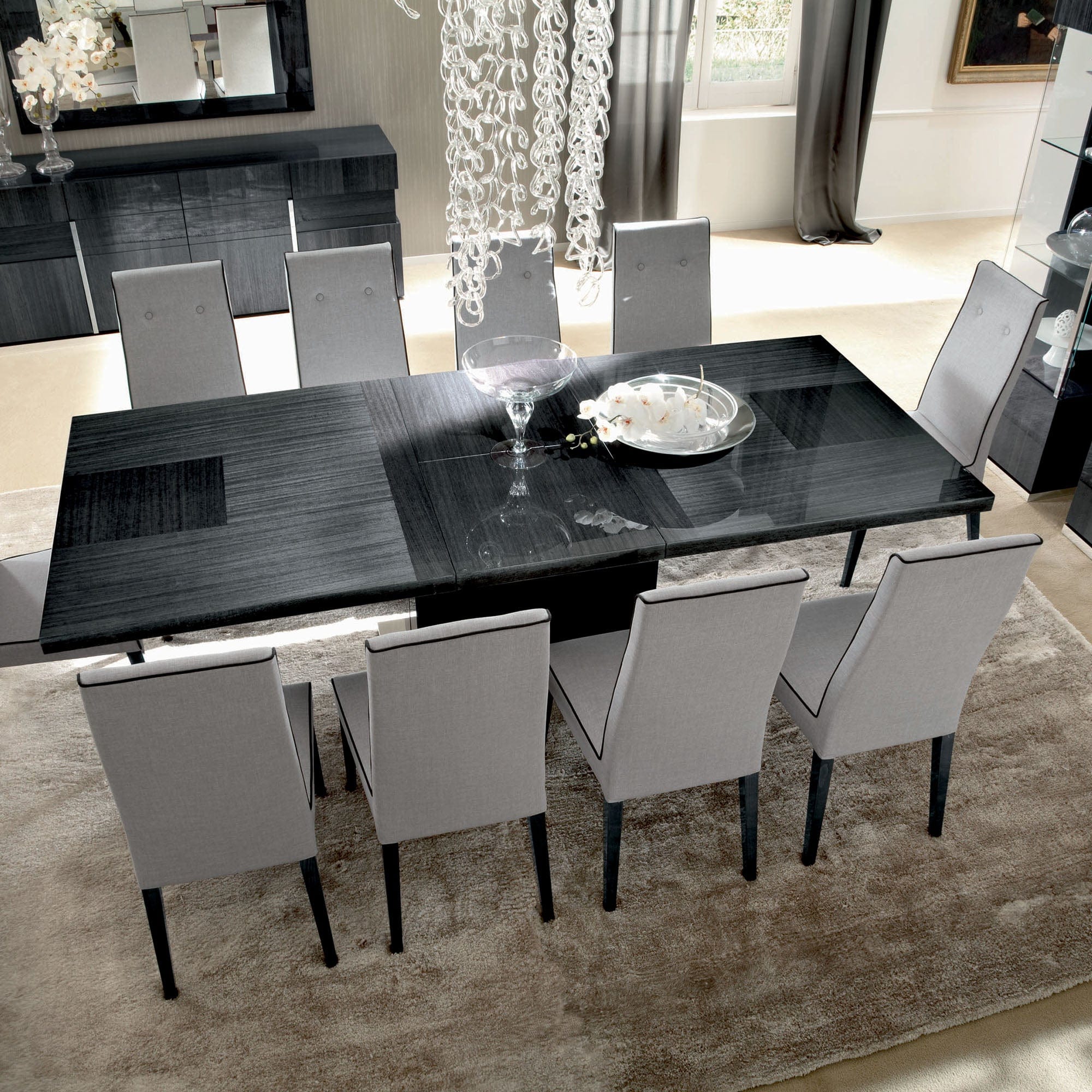 Antibes - 196cm Extending Dining Table With 1 Leaf 2