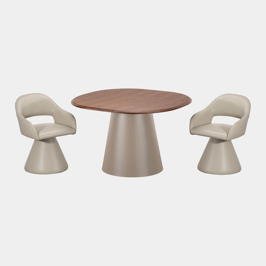 Braga - Wooden Round Dining Table