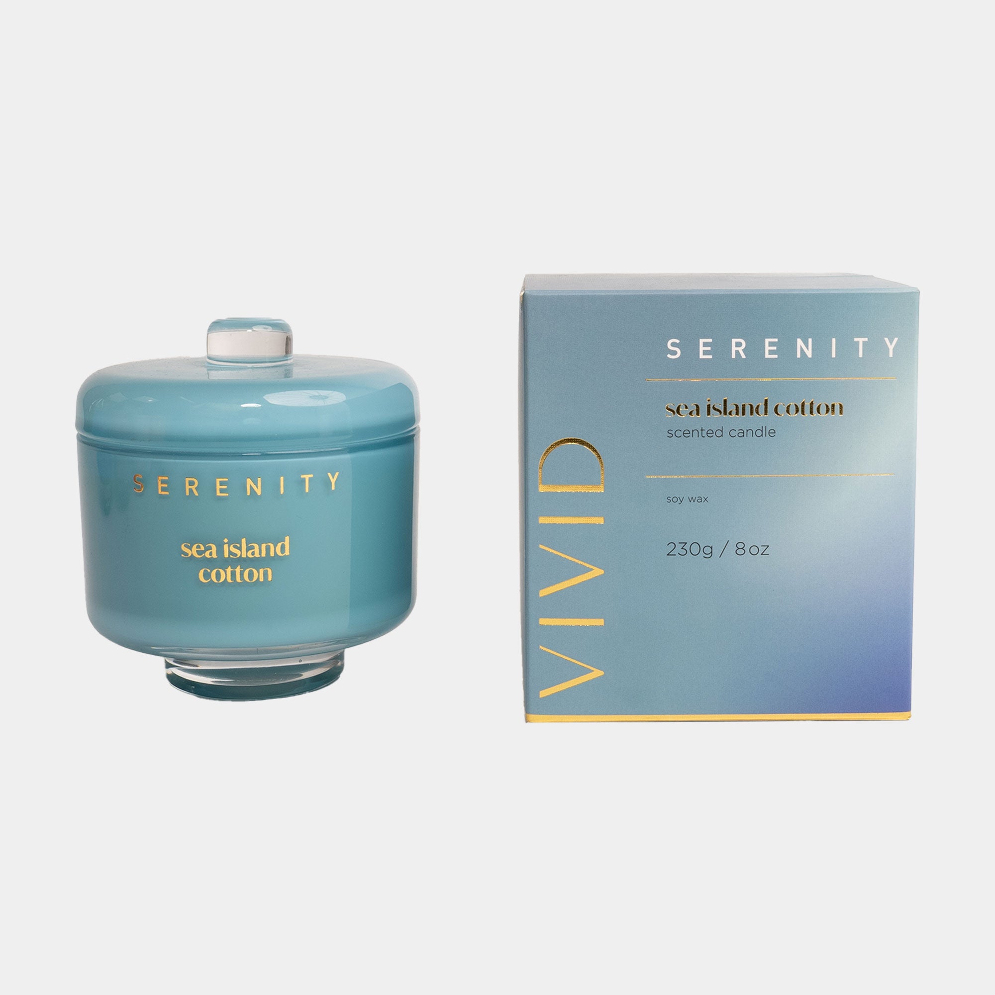 Vivid - Sea Island Cotton Scented Candle 230g