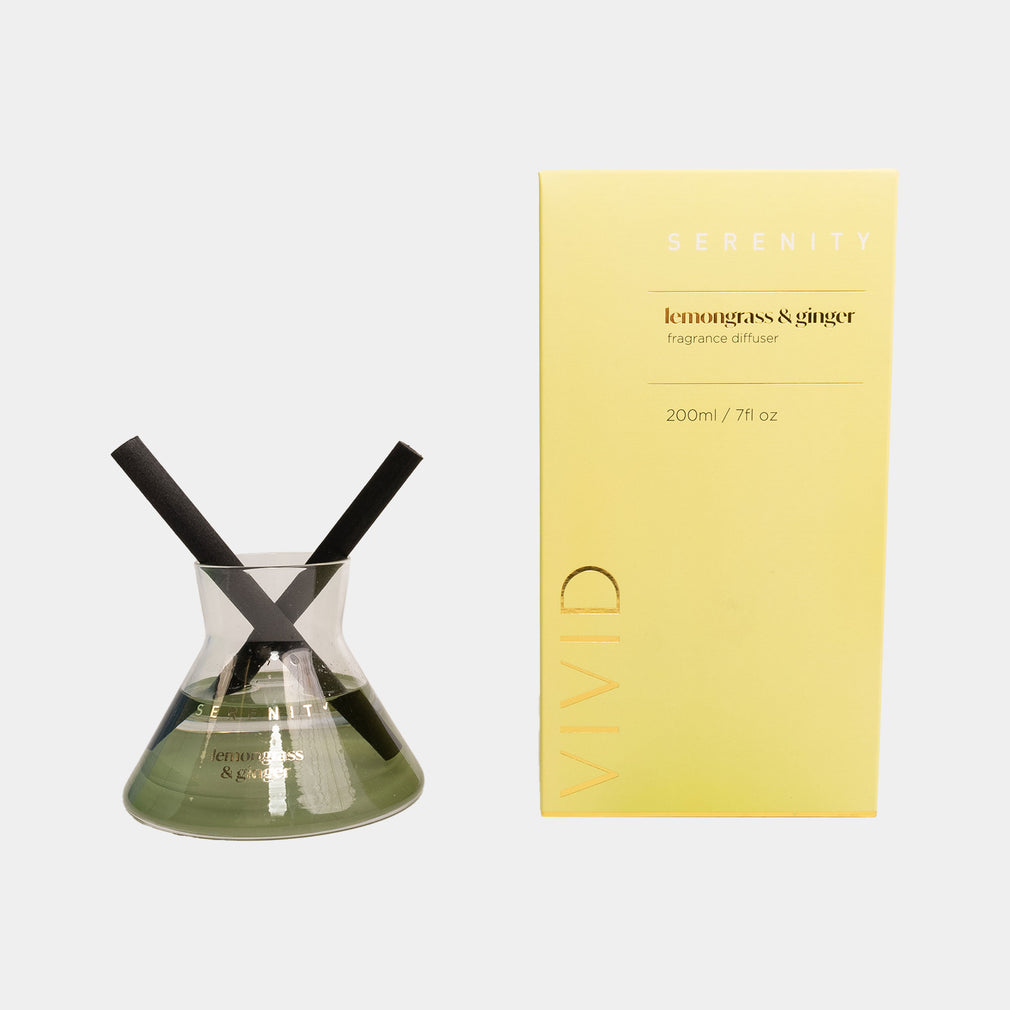 Vivid - Lemongrass and Ginger Reed Diffuser 200ml