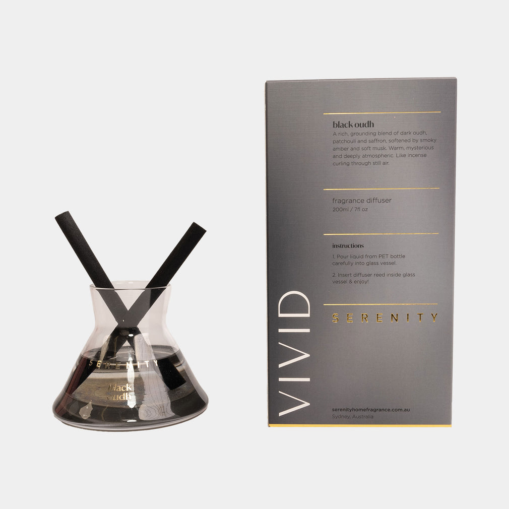 Vivid - Black Oudh Reed Diffuser 200ml