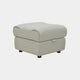 Staten - Square Storage Footstool, Leather