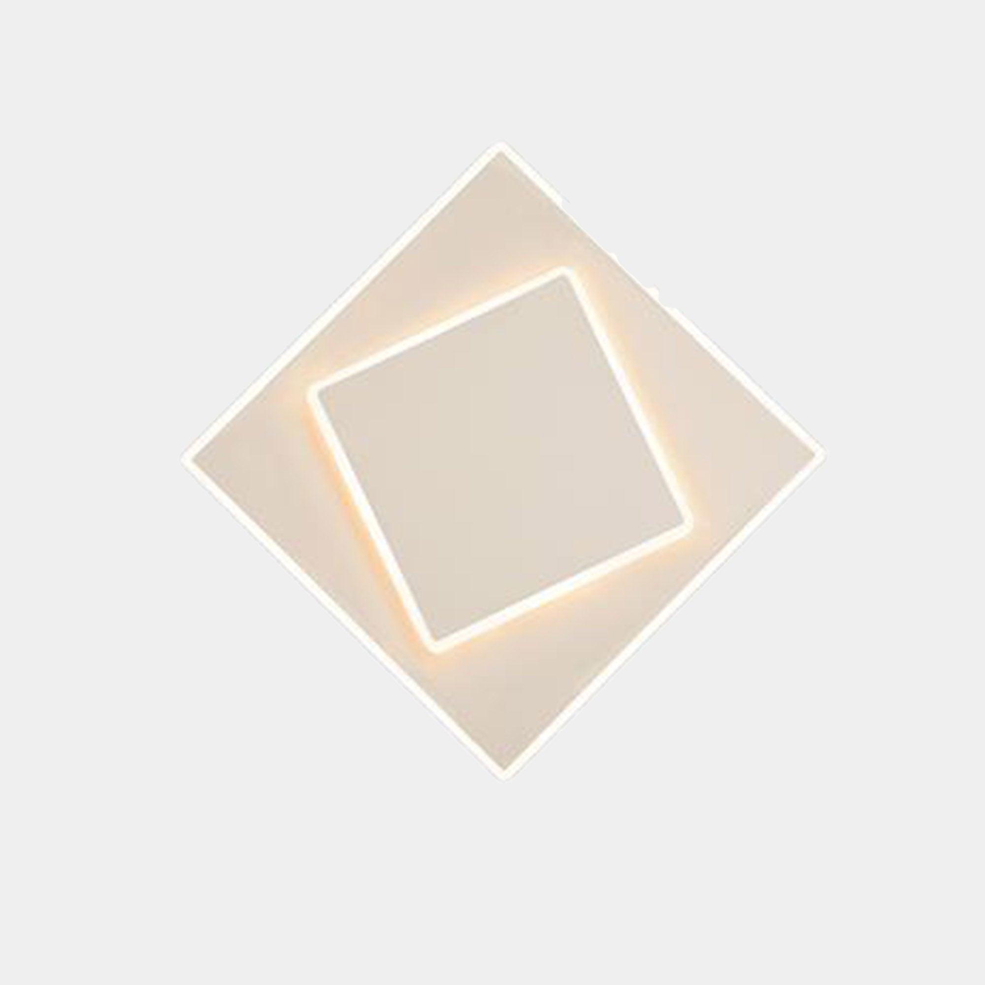 Dalla - White Square Wall Light