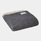 Dartmoor Blue - Lambswool Throw 150x183cm