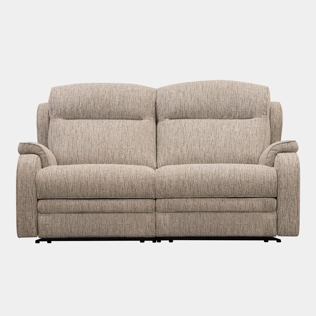 Parker Knoll Boston - Large 2 Seat Power Recliner Sofa, Fabric Dash Oatmeal