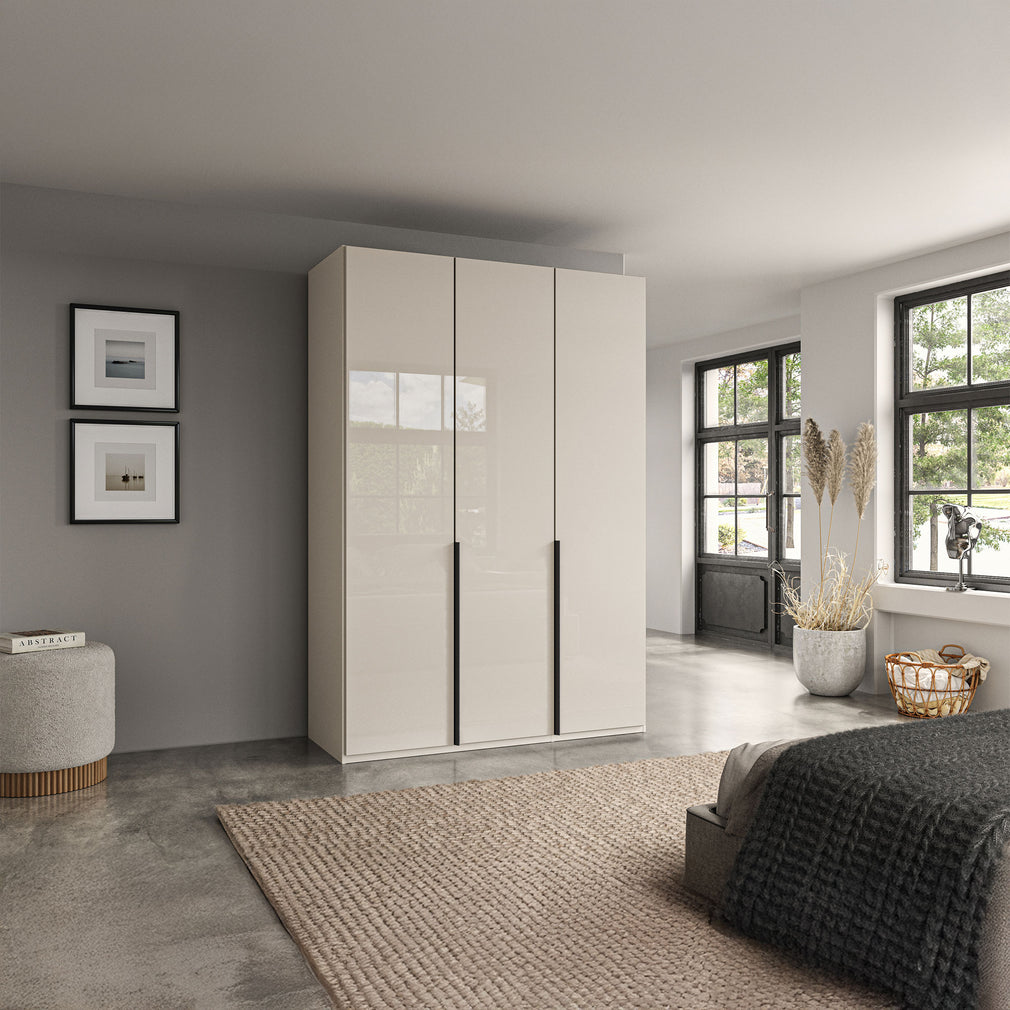 Varnell - 3 Glass Door Wardrobe