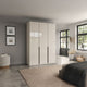 Varnell - 3 Glass Door Wardrobe