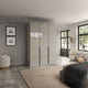 Varnell - 3 Glass Door Wardrobe