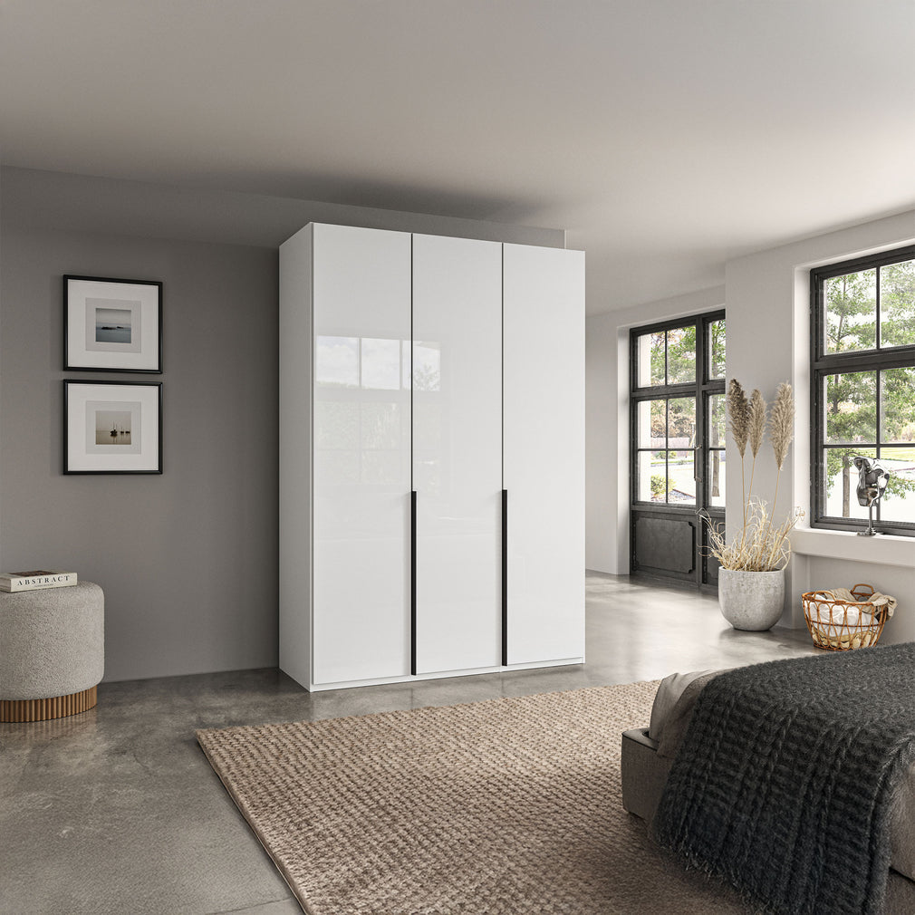 Varnell - 3 Glass Door Wardrobe