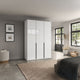 Varnell - 3 Glass Door Wardrobe
