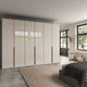 Varnell - 6 Glass Door Wardrobe