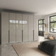 Varnell - 6 Glass Door Wardrobe