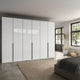Varnell - 6 Glass Door Wardrobe