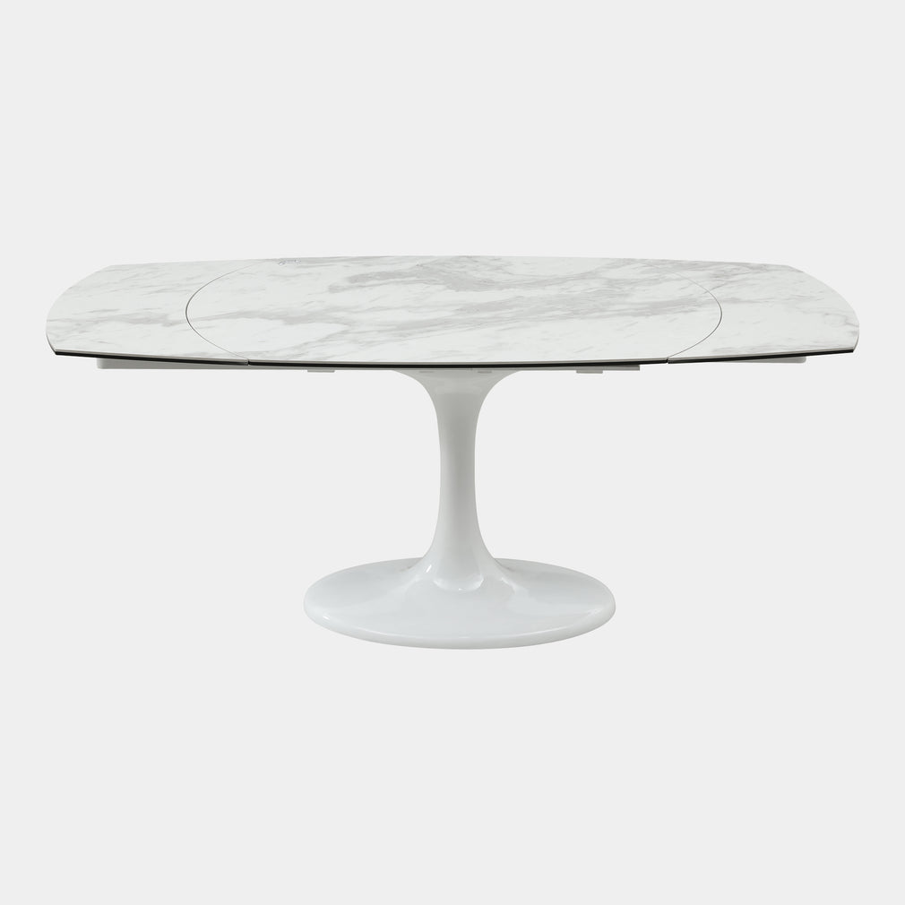Delphi - Ceramic Extending Dining Table