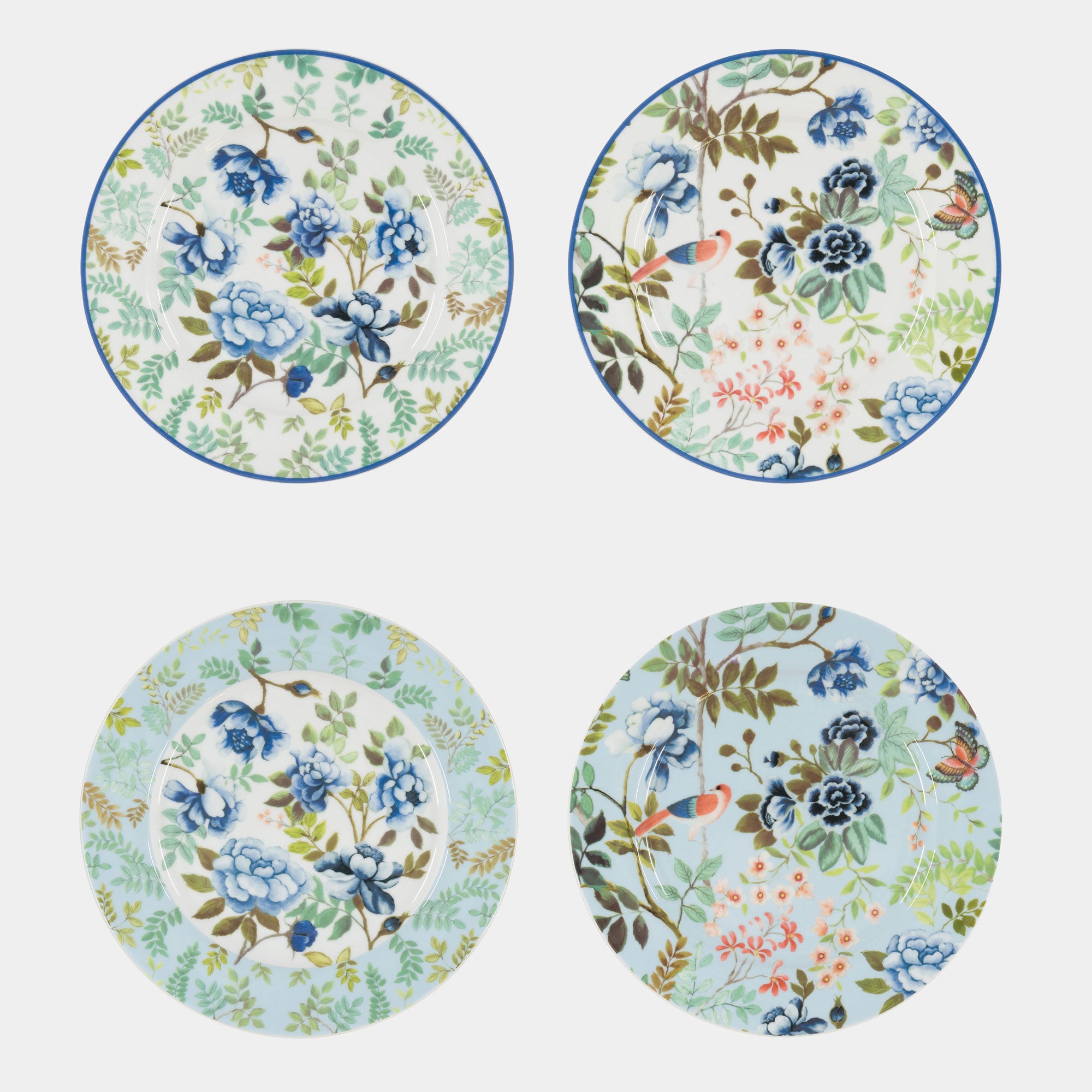 Designers Guild - Porcelaine De Chine Side Plate, Set of 4